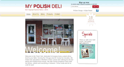 Desktop Screenshot of mypolishdeli.com